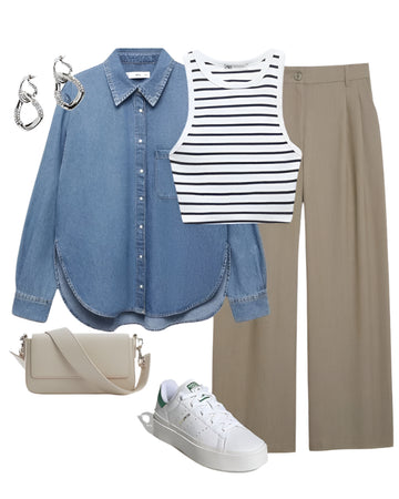 Chic Layered Outfit Set