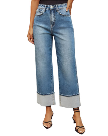 Wide-Leg Jeans