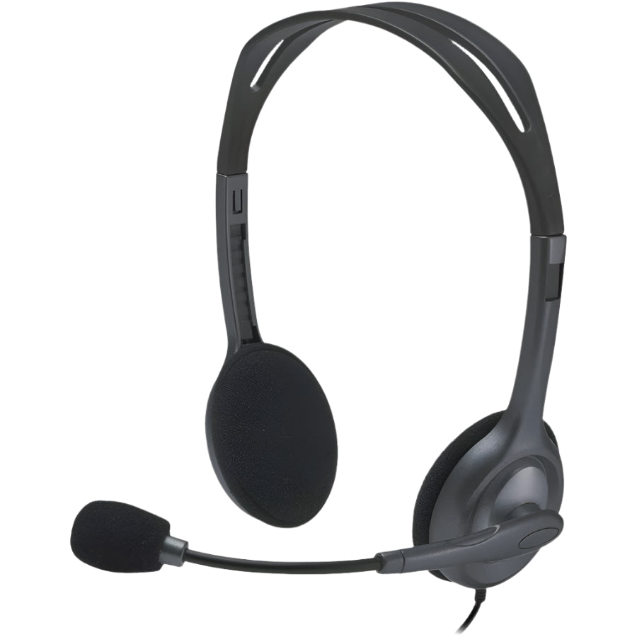 Wired Headset with Noise-Canceling Mic