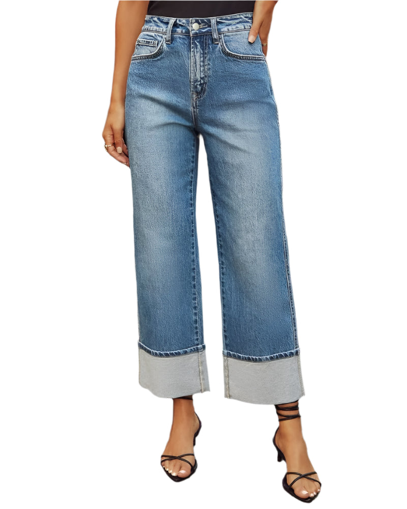 Wide-Leg Jeans