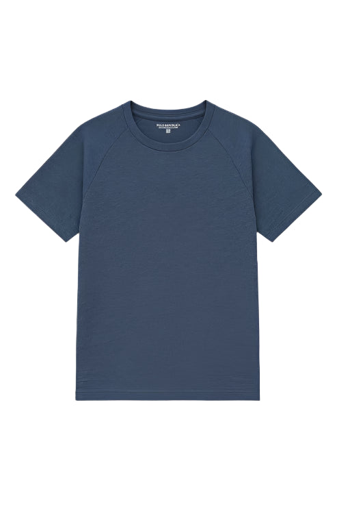 Classic Indigo Crew-Neck Tee